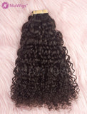Clearance 3B-3C Tape In Hair Extensions Curly Human Hair For Black Women