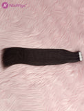 Tape In Brazilian Human Hair Extension Silky Straight Tape On Hair Extensions