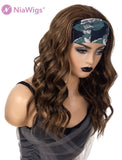 Rita #Balayage Headband Wig Human Hair Wigs (WITH ONE FREE TRENDY HEADBAND)