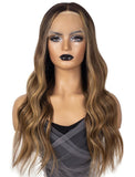 Rachel #Highlight Natural Wavy Human Hair Lace Wigs With Natural Hairline