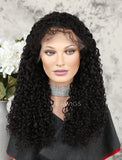 2022 Best Selling Curly Human Hair Glueless Full Stretchable Wigs With Baby Hair