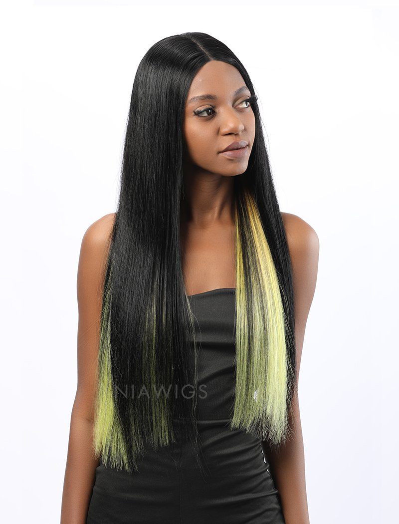 Shanice Remy Hair 20 Inches Lace Front Wig Balayage