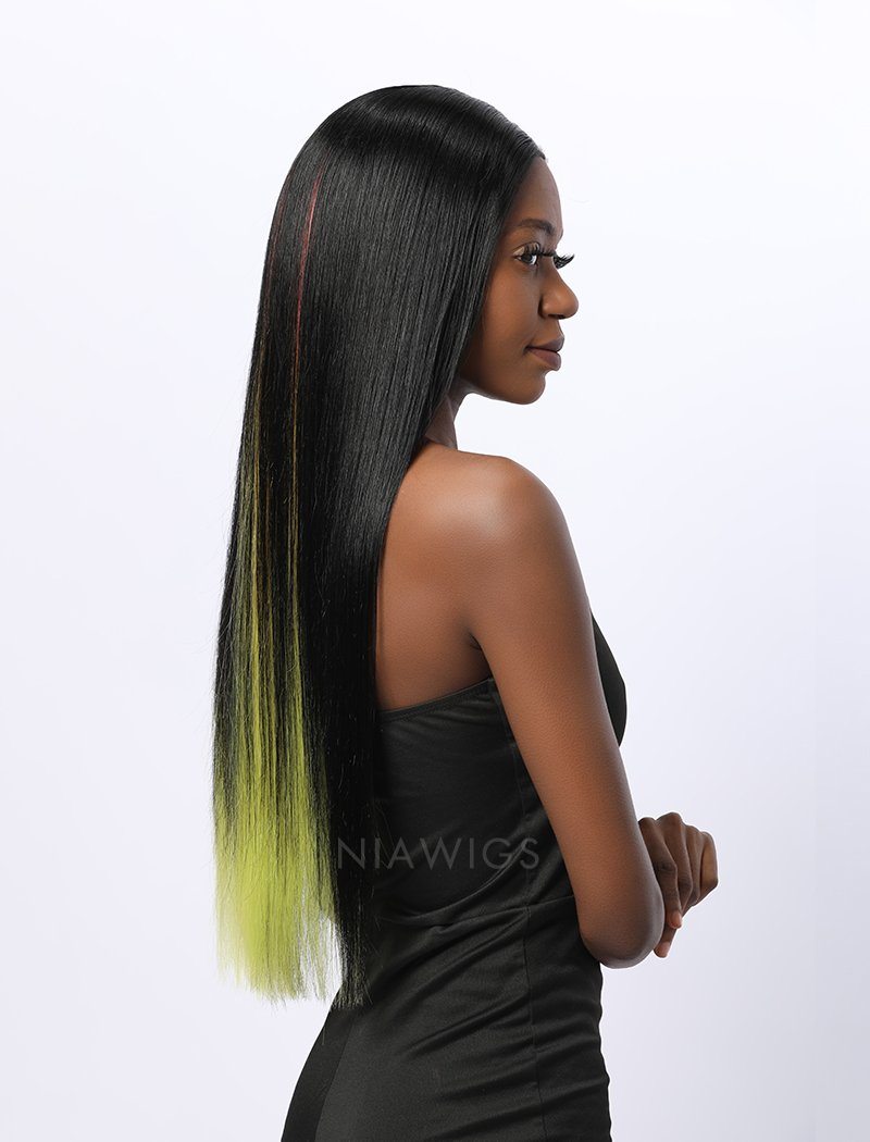 Shanice Remy Hair 20 Inches Lace Front Wig Balayage