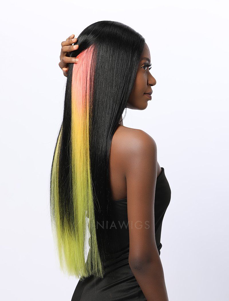 Shanice Remy Hair 20 Inches Lace Front Wig Balayage