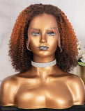 Rebecca #Balayage Afro Kinky Curly Human Hair Lace Wigs