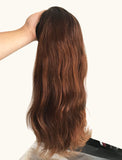 #4/#30 Ombre Headband Wig 20" Human Hair Wigs (WITH ONE FREE TRENDY HEADBAND)