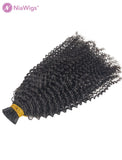 Clearance  I Tip Hair Extension Afro Kinky Curly Human Hair Tip Extensions For Black Women