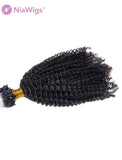 Clearance 4B 4C Micro Loop Extension Afro Curly Microlinks Human Hair Extensions For Black Women