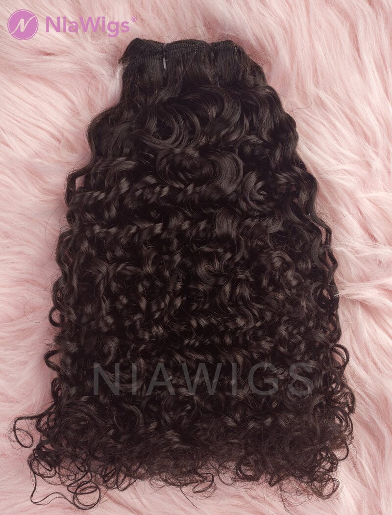 Clearance Hair Weft Bundles Natural Color Brazilian Curly Human Hair