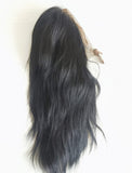 Clearance Color #1 Human Hair 12 Inches 13x4 Lace Front Wig