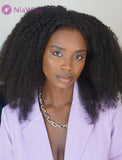 Clearance 4B 4C Micro Loop Extension Afro Curly Microlinks Human Hair Extensions For Black Women