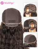 Loose Wavy U Part Human Hair Wig Right Parting Upart Wigs