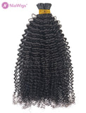 4B 4C I Tip Hair Extension Afro Kinky Curly Human Hair Tip Extensions For Black Women