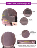 Gloria #Highlight Natural Wavy Human Hair Lace Wigs With Natural Hairline