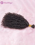Bulk Hair Extension For Braiding Tight Curly(WITH ONE FREE PULLING NEEDLE)