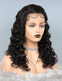 Natural Wave Glueless Full Stretchable Human Hair Wigs With Baby Hair