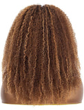 #Highlight Afro Kinky Curly Human Hair Lace Wigs With Baby Hair Around
