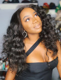 Loose Wave Human Hair Lace Front Wigs Softness & Smoothness