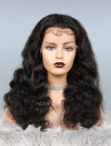 Loose Wave Glueless Full Stretchable Human Hair Wigs With Baby Hair