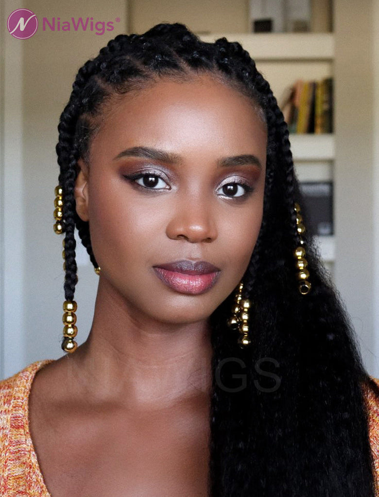 Kinky Straight Tape In Hair Extensions Human Hair Tape Ins For Black W