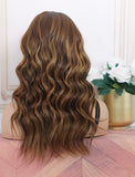Tiana #Highlight Headband Wig Wavy Human Hair Wigs (WITH ONE FREE TRENDY HEADBAND)