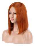 Caramel Human Hair Bob Wig Colorful Lace Wigs