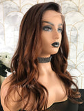 Swiss Lace 13x6 Lace Front Wig Color 1BT30