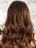 Swiss Lace 13x6 Lace Front Wig Color 1BT30