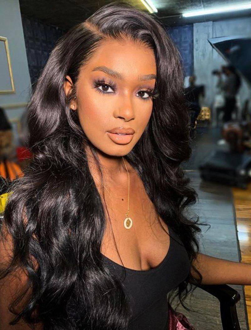 Body Wave 100% Real Human Hair Lace Front Wigs