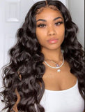 Natural Wave Lace Front Human Hair Wigs With Baby Hair