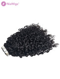 Clearance 4A Tape On Hair Extensions Kinky Curly Extension Human Hair For Black Women