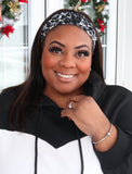 Highlight Brown Color Mixed Headband Wig Human Hair Wigs（5 Pieces Free Trendy Headbands）