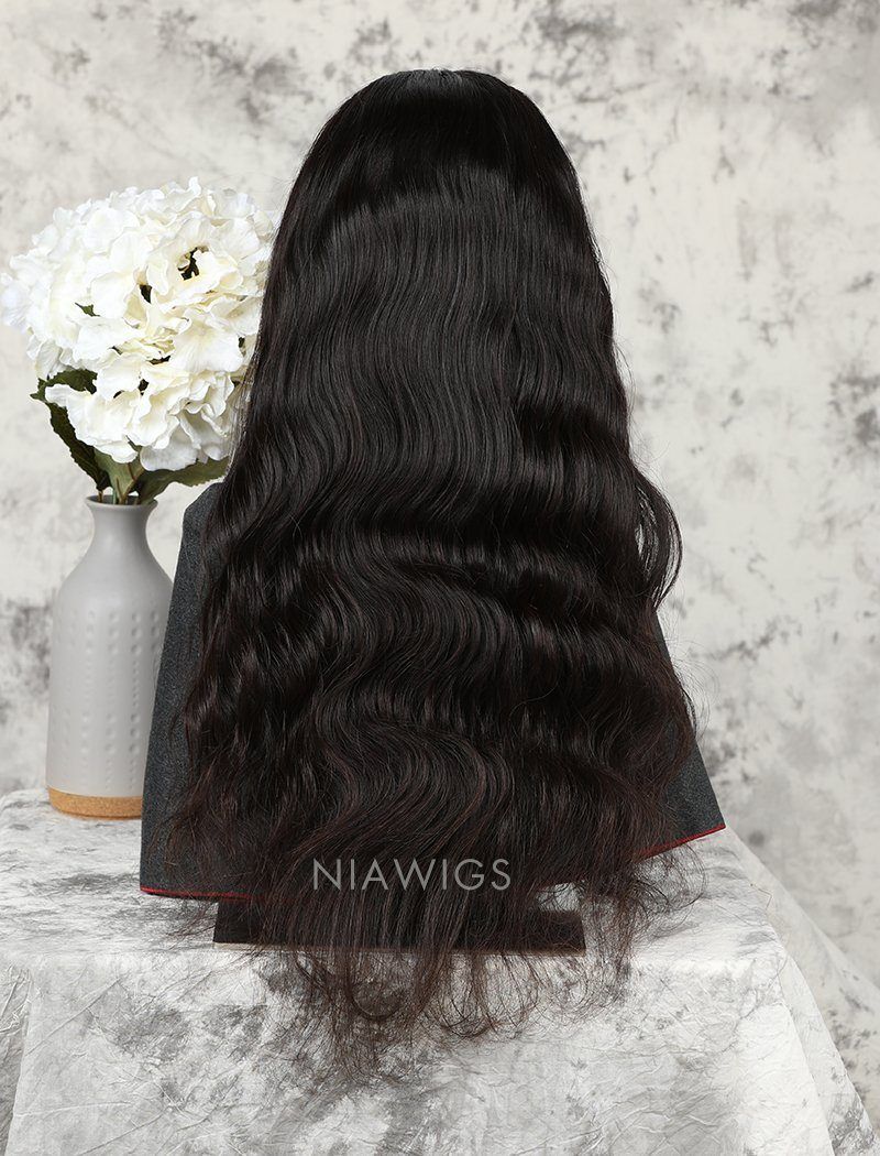 Body Wave 100% Real Human Hair 5x5 Inches Lace Front Wigs