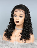 Natural Wave Glueless Full Stretchable Human Hair Wigs With Baby Hair