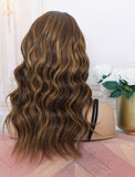 Tiana #Highlight Headband Wig Wavy Human Hair Wigs (WITH ONE FREE TRENDY HEADBAND)