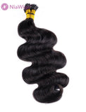 I Tip Human Hair Extensions Micro Links Body Wave(WITH FREE BEADS,LOOP THREADER)