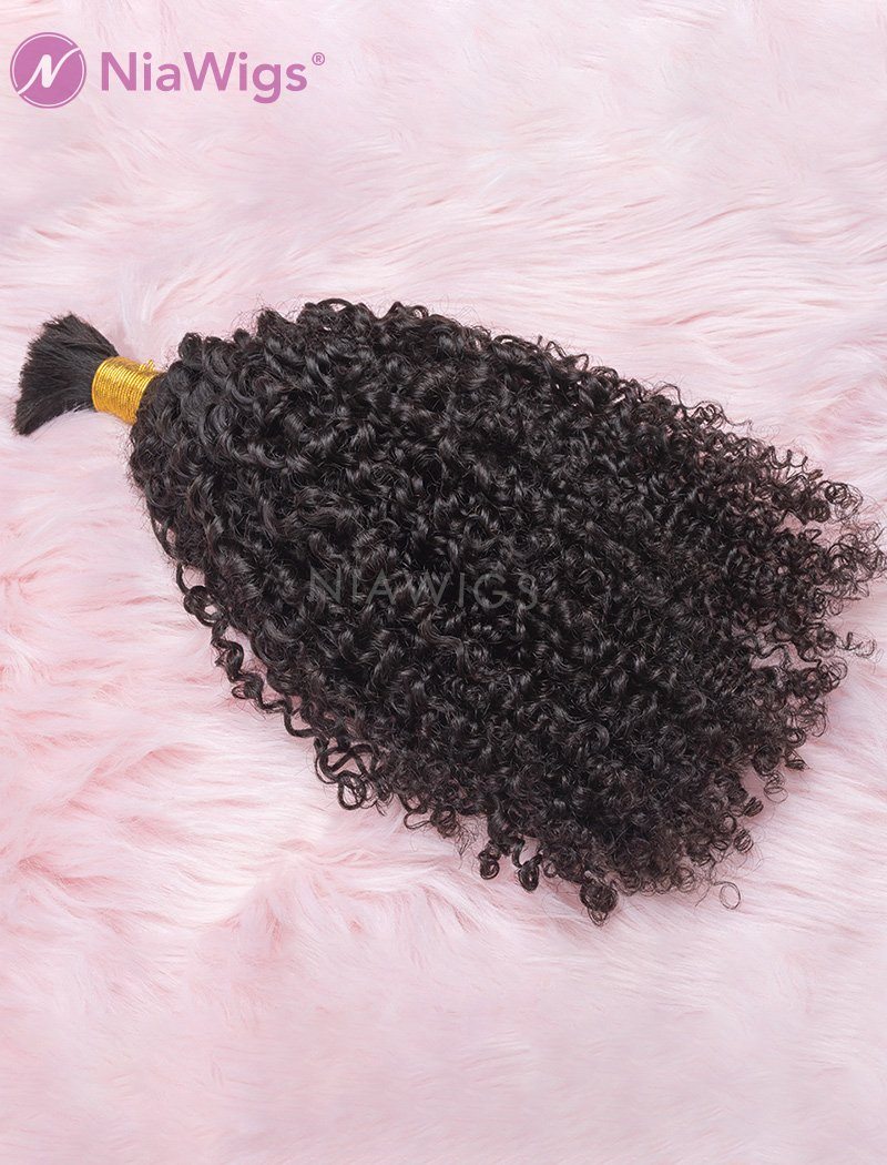 Bulk Hair Extension For Braiding Afro Kinky Curly(WITH ONE FREE PULLIN –  NiaWigs