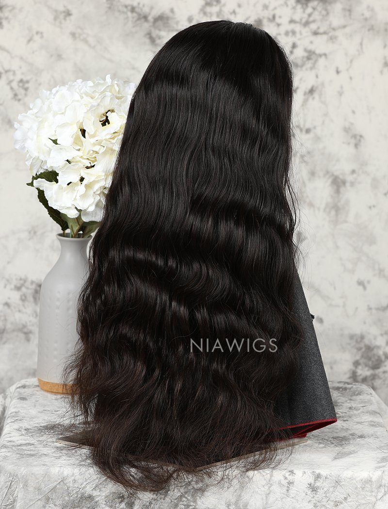 Body Wave Human Hair Glueless Full Stretchable Wigs With Baby Hair