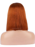 Caramel Human Hair Bob Wig Colorful Lace Wigs