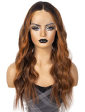 Mona #Highlight Natural Wavy Human Hair Lace Wigs With Natural Hairline