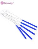 Plastic Handle Pulling Loop Micro Beads Threader for Hair Extension