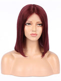 99j Human Hair Bob Wig Colorful Lace Wigs