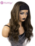 Pamela#Balayage Headband Wig Human Hair Wigs (WITH ONE FREE TRENDY HEADBAND)