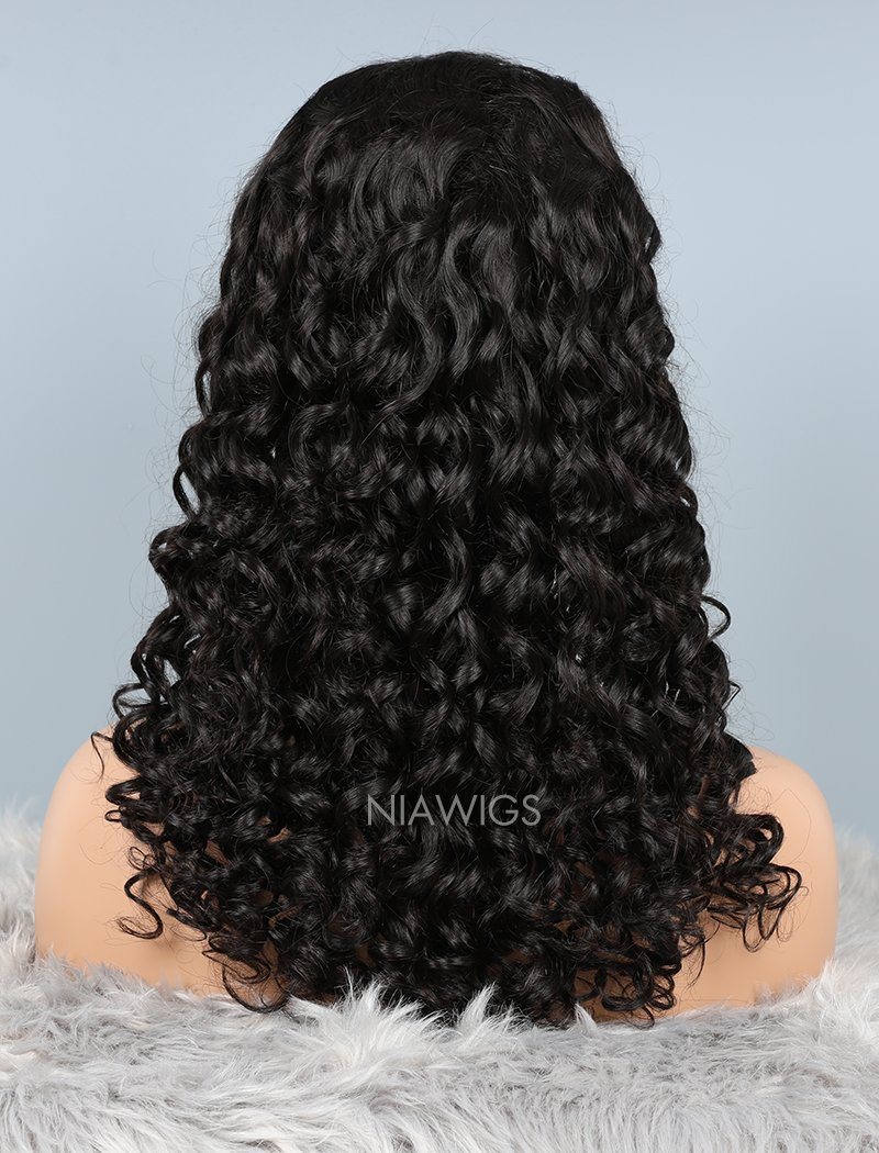 Lace frontal natural wave top