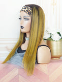 Nicole Headband Wig Human Hair Wigs (WITH ONE FREE TRENDY HEADBAND)