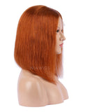 Caramel Human Hair Bob Wig Colorful Lace Wigs