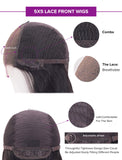 Ashley #Pastel Pink 12 Inches Remy Hair Natural Wavy Closure Lace Wigs