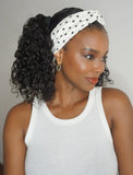 Headband Wig Curly Human Hair Wigs (WITH FREE TRENDY HEADBAND)
