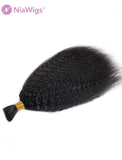 Bulk Hair Extension For Braiding Kinky Straight(WITH ONE FREE PULLING NEEDLE)