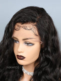 Loose Wave Glueless Full Stretchable Human Hair Wigs With Baby Hair